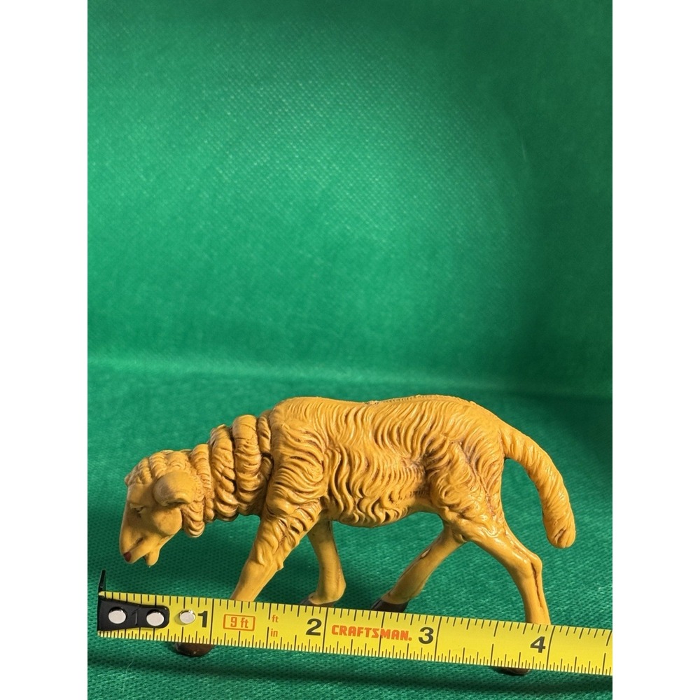 Vintage Nativity Made in‎ Italy Standing Sheep Figurine - Picture 2 of 6